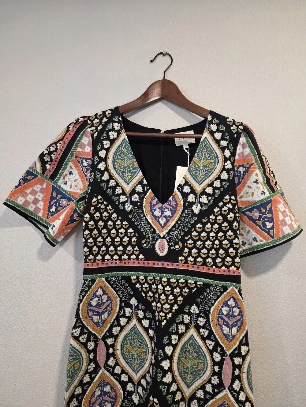 Sezane Talma Artemis Midi Sheath Dress -NWT - Picture 6 of 9